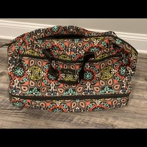 Vera Bradley Rolling Duffle